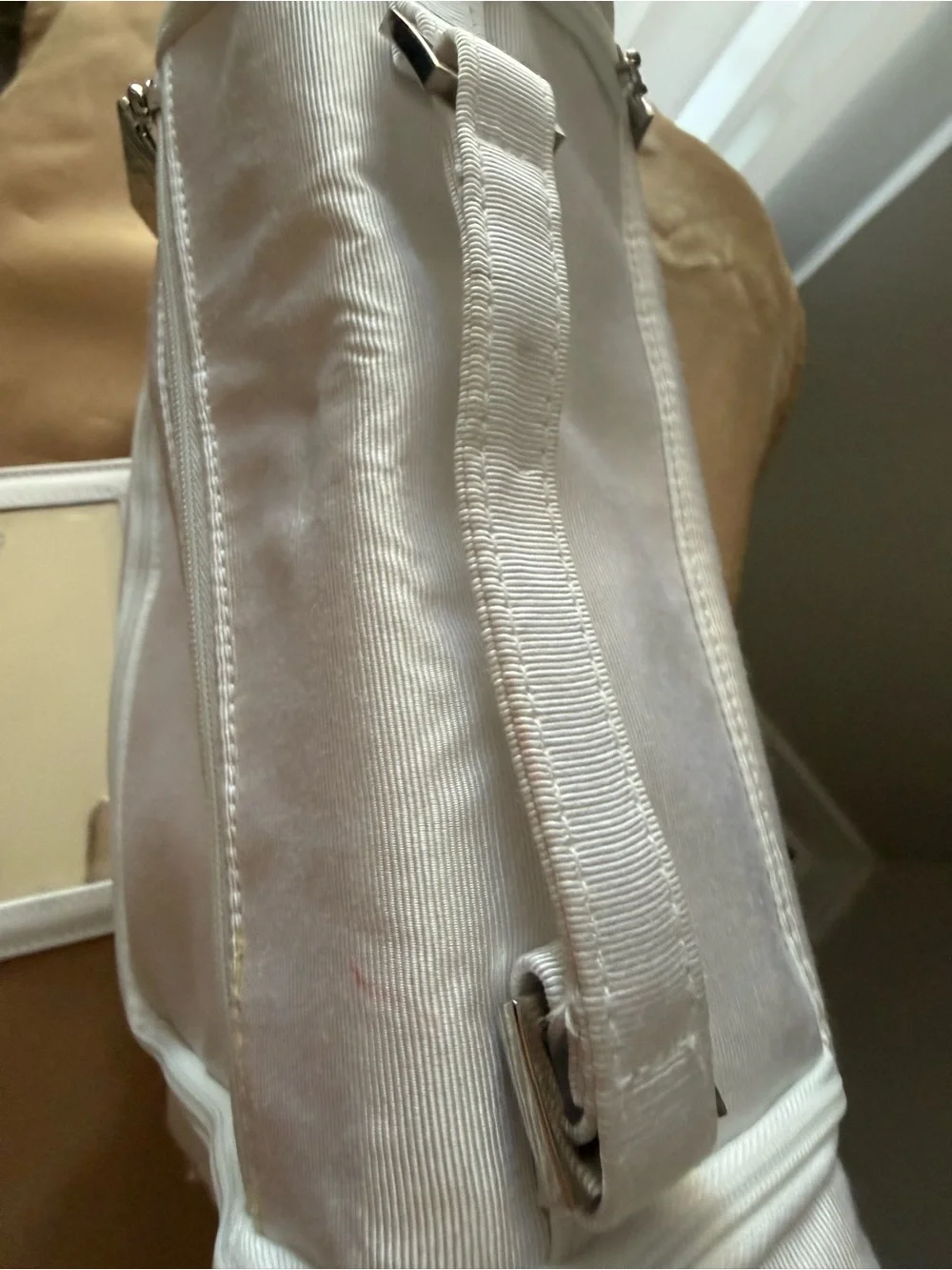 ✨ Christian Dior White Hanging Beauty Organizer Bag - Luxury ✨